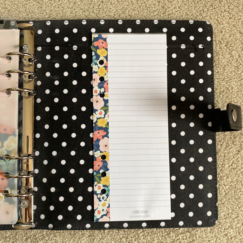Carpe Diem A5 Planner w/ Inserts - Picture 6 of 12